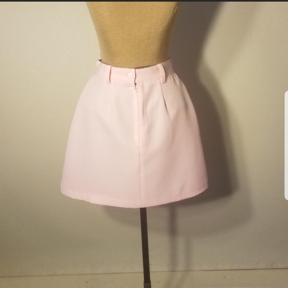 Vintage 90's NOS Rampage Clothing Co. R-Wear Baby Pink w/ Silver-like heart zipp - Picture 3 of 4